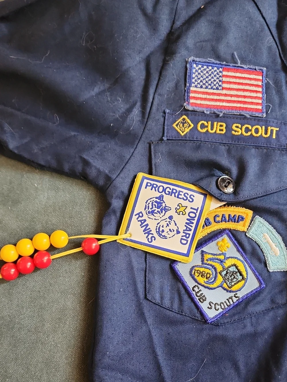 Vintage Boy Scouts Of America Uniform.